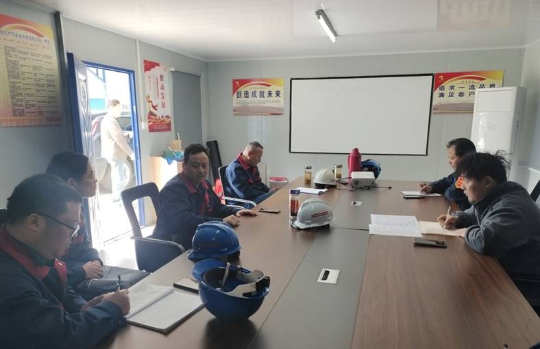 公司開(kāi)展第一季度安全環(huán)保綜合檢查 公司開(kāi)展第一季度安全環(huán)保綜合檢查