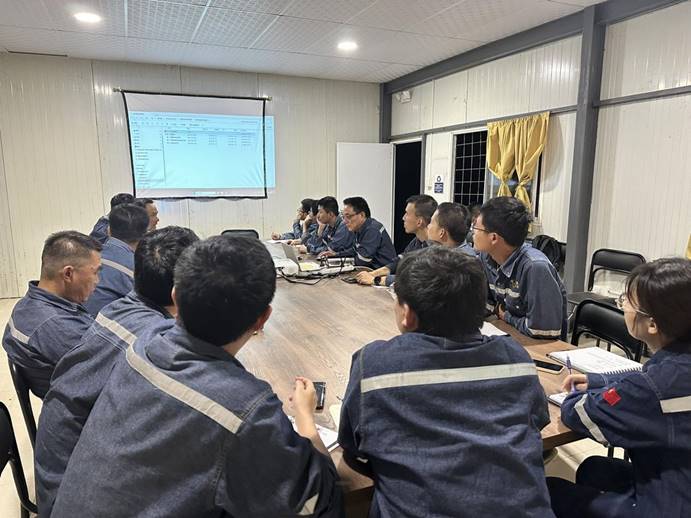 厄瓜多爾分公司召開創優推進會 厄瓜多爾分公司召開創優推進會